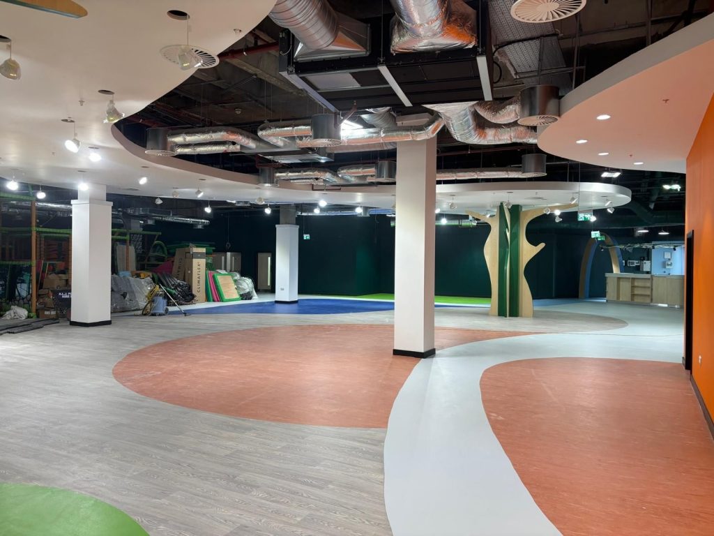 children's play area Cookies Island electrical contractor