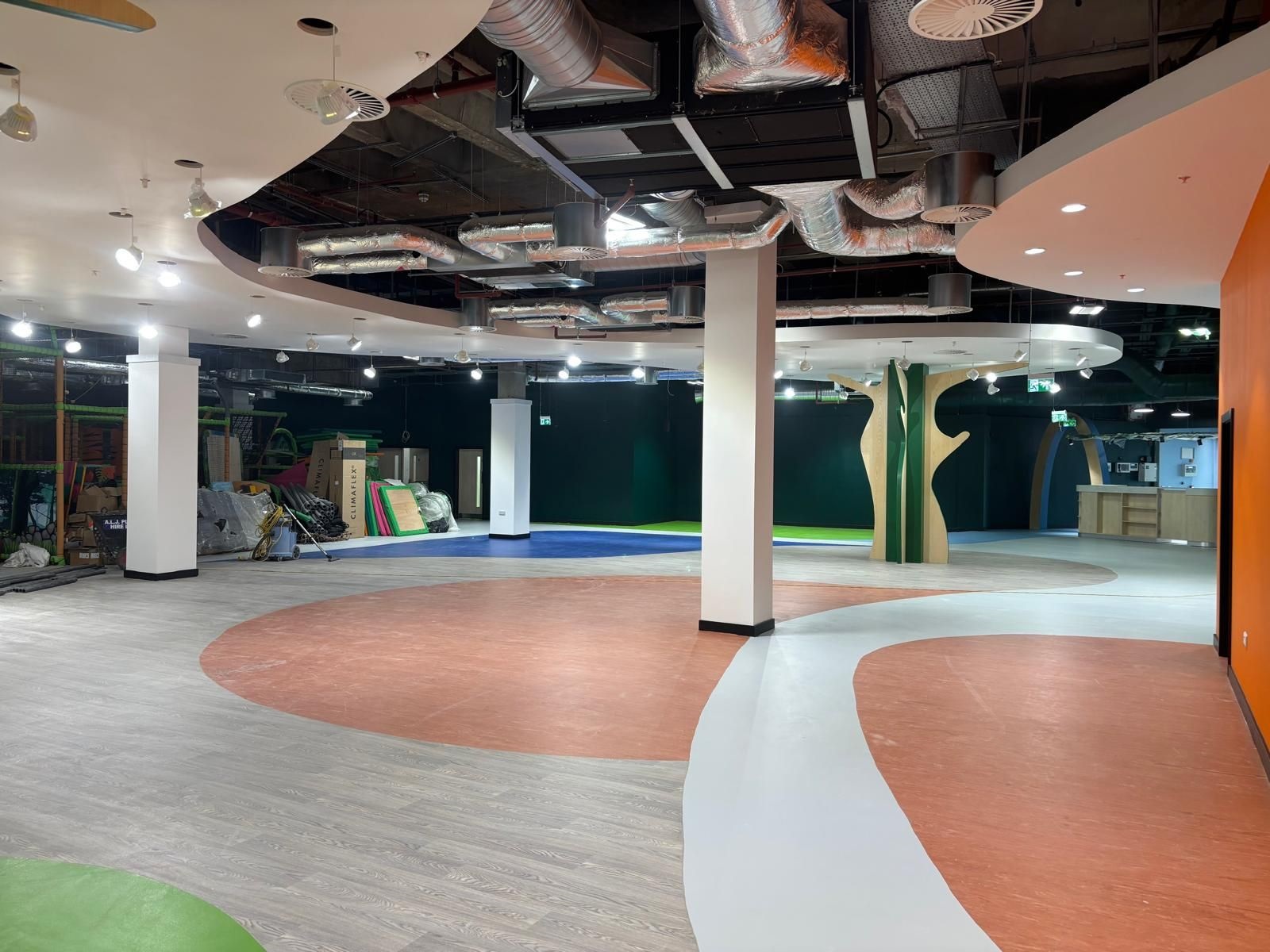 children's play area Cookies Island electrical contractor