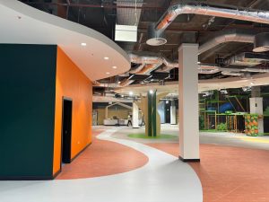 children's play area Cookies Island electrical projects contractor